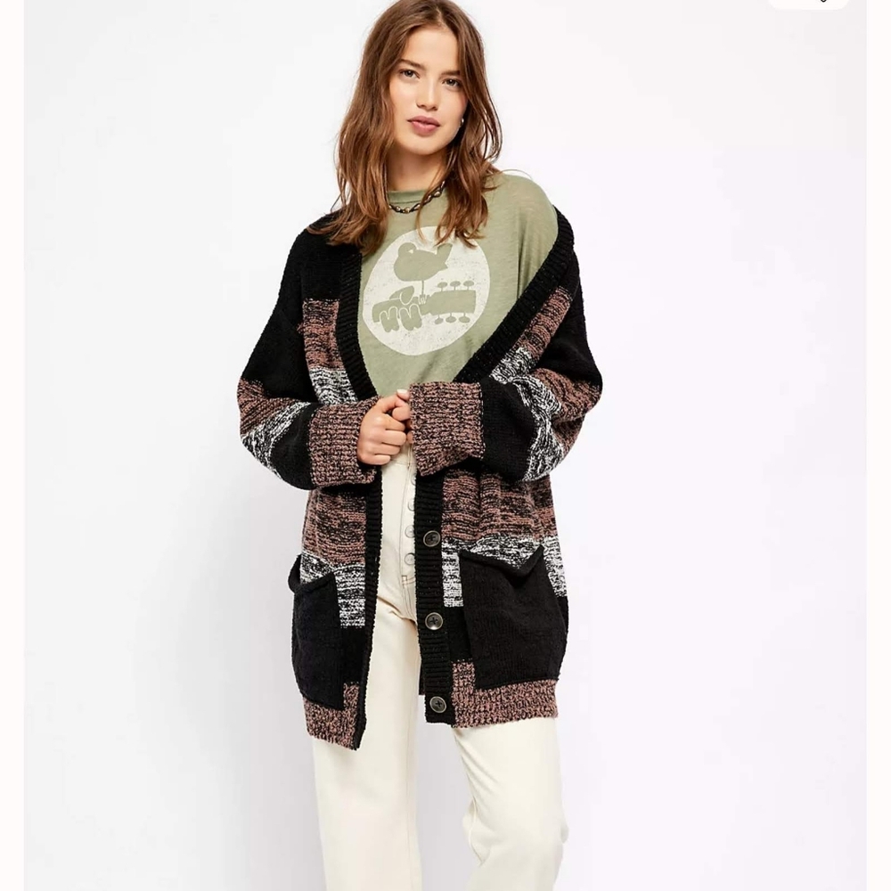 Free People Oversized Sweater Sz Small